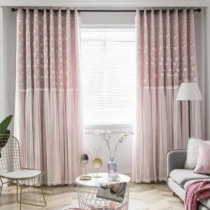 지나송 셀레스 웨딩스타일 암막커튼 중형