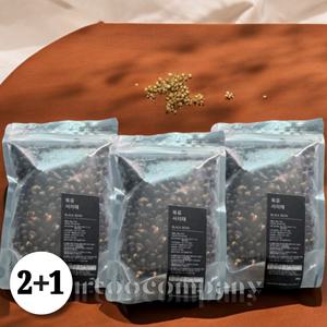 방앗간청년 볶음 서리태 고소한 맛 볶은 서리태콩 200g 3개