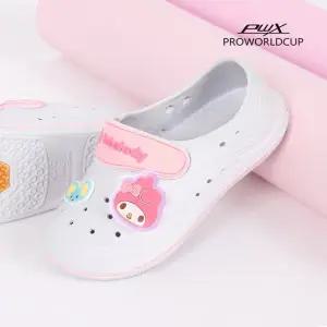 PWX 산리오 마이멜로디 셜리 라이팅 초등학교 아동 여아 실내화