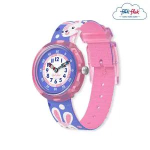 [본사] 플릭플락 유아용 시계 PEEK-A-BUNNY FBNP236
