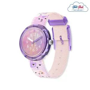 [본사] 플릭플락 유아용 시계 CUTIE KITTY FPNP162
