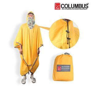 콜럼버스 판초우의 우비 비옷 레인코트 장마대비 등산 캠핑 타프 낚시