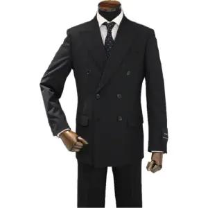 [롯데백화점]본 본BON S/S 블랙 더블브레스트 테일러드핏 춘하정장 BN4SJA001