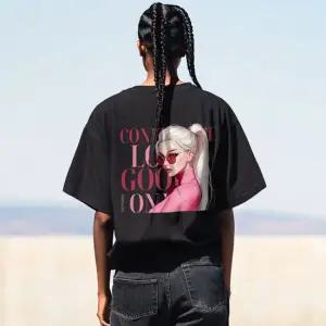 [원헌드레드퍼센트] OHPxGOODD4 b걸크러쉬 세미오버 반팔티 / 남여공용 여름 반팔티셔츠