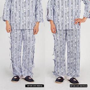 금성 KSP-025 OS 환자복 하의 정형외과 양쪽트임 끈처리 환자복 TC혼방 호스피탈 병원용바지