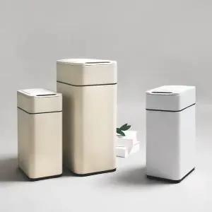 [하우스레시피][바이홈] 밀리 양문형 센서 휴지통 (9L/20L)