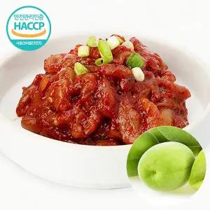 [웰굿] HACCP 전북 프리미엄 매실 품은 창란젓갈 800g
