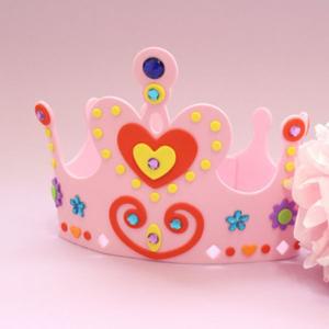 N EVA 핑크 왕관1set