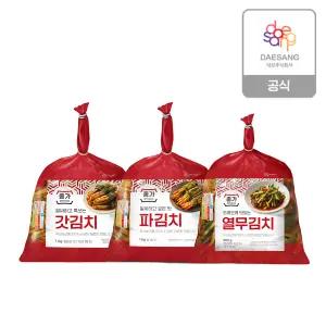 (m)종가 갓1kg + 파1kg+열무900g
