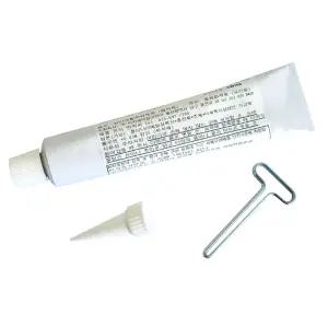 WACKER 초강력 실리콘 접착제 E43 투명 98g 고무 금속 초강력 본드E-43