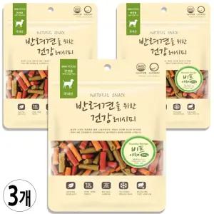 굿데이 반려견을위한 건강레시피 비프+야채혼합300g x 3개