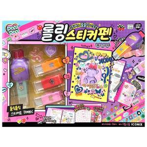 [아이코닉스]-데코데코 롤링 스티커펜 디럭스 다꾸키트