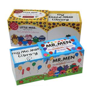 멀티파우치 미스터맨 50권 리틀미스 37권 Mr.men little miss 영어원서 음원