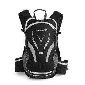 고품질 자전거 백팩 그레이 16L 스포츠 등산 조깅 라이딩 (WFHRYVU)