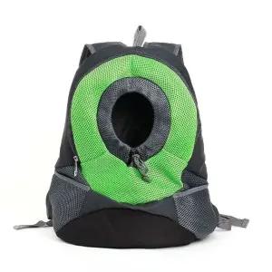 고품질 반려견 앞가방 29x42cm 그린 백팩 캥거루 애완동물 (WFHS4XS)