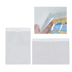 A4 투명 안내판 표지판 팻말 이름판 10개/메모홀더/결/재판/OPP접착/봉투/문구/용품/서류철