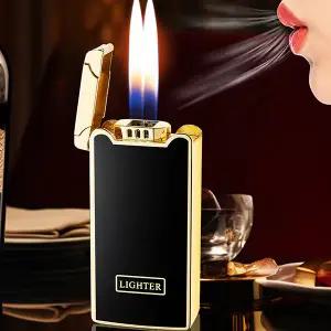 보이스 점화라이터 메탈바디 불꽃크기조절 방풍점화
