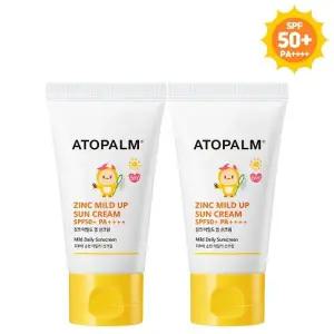 [아토팜] 징크 마일드 업 선크림 65gx2개 SPF50+ PA++++