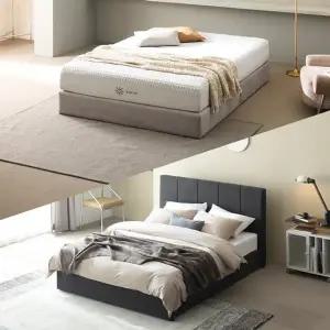 [지누스][택배배송]얼티마 럭스S 매든 침대SET (슈퍼싱글)