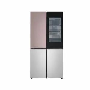 LG전자 냉장고 M626SKV352S  클레이핑크 실버