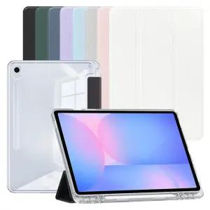 갤러리아 갤럭시탭S10 FE+ 플러스 13.1 S펜수납 투명 젤하드 커버 케이스 CF-6