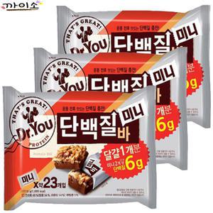 닥터유 단백질바 미니 (23봉입)324g x3