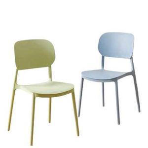 등받이 플라스틱 야외용의자 카페 식당 풍계 회색 원료 의자 거실 사용률이 편의점 3개