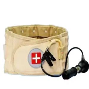 에어 허리보호대 복대 의료용 척추 압박 밴드 견인기 허리근육 러닝벨트 메쉬 허리띠 보호대