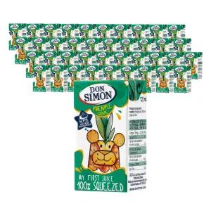 [돈시몬 공식] 100% NFC 착즙주스 파인애플포도 125ml x 40팩