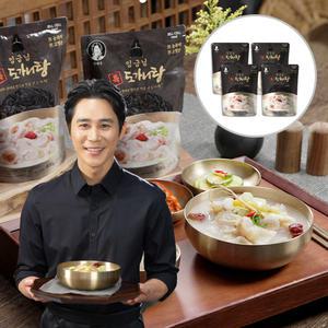 [살림남] 정태우 임금님 특 도가니탕 800g 4팩/ 한우사골 설렁탕 도가니 곰탕 스지 즉석국