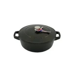 스타우브 B품 전골 매트블랙 24cm 인덕션 무쇠냄비 주물 전골냄비