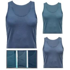 국내산 남성 순면 민소매 조끼 런닝 나시 빅사이즈 95-120 메리야스 3매 R465