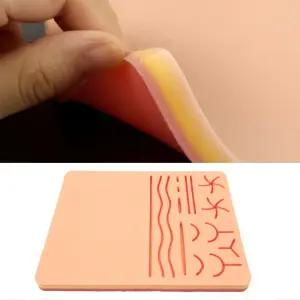 인공피부 실리콘 패드 수술 외과 상처 봉합 절개 듀얼 키트 연습 실습