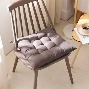 사무실 극세사 폭신한 원형 두툼한 학생 의자 방석