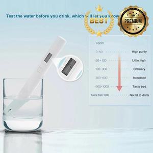 프린터 소모품 Xiaomi 수질 TDS 펜 미터 테스터 휴대용 물 측정 도구 디지털