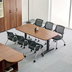 아트박스/티에스퍼니처 퍼스 오리발 회의테이블 책상 1800