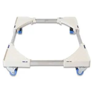 샬라라 높낮이 조절 세탁기 받침대 세탁기 이동 설치 무빙카트 소음감소 바닥 거치대