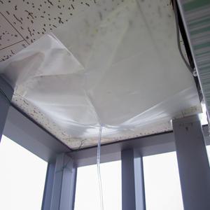 천장 누수 방지 빗물받이 커버 물받이 깔때기 받침 유도 배관 배수관 호스 대형 4m