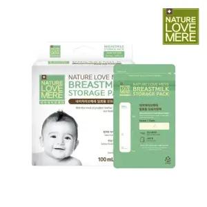 모유 저장팩 100ml 30매)x1팩