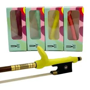 FOM 달팽이 그립 고무 바이올린 활 새끼손가락 교정기