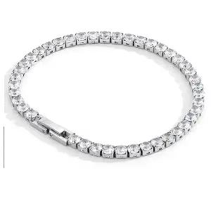 써지컬 원터치 테니스팔찌 남여커플 선물팔찌 15cm 16cm 17cm 18cm 19cm 21cm