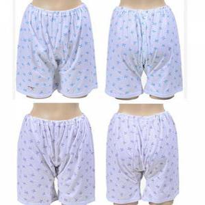 BIG SIZE 사각속바지 삼신 여성 팬티 겸 속바지 할머니팬티 엄마팬티 꽃나염팬티