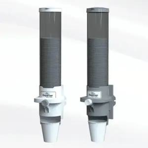 나누리 원터치 종이컵 디스펜서 6.5oz 일회용 생수 정수 위생봉투컵 냉장고 정수기 자석부착형 케이스