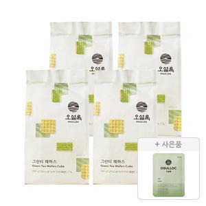 오설록 그린티웨하스 100g, 4개 + 증정(세작 1입, 1개)