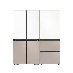 삼성 비스포크 냉장고 김치냉장고 세트 에센셜화이트+베이지 RM70F63R2ZG+RQ33DB