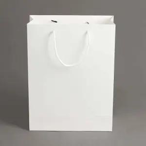 종이 쇼핑백 화이트 와인 쥬얼리 무지 옷가게 무지 기프트백 선물 포장 컬러 소량 옷가게