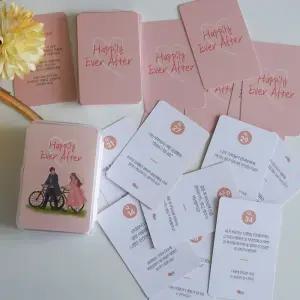 결혼체크리스트 오붓한 마음질문카드 카드 연인 커플질문