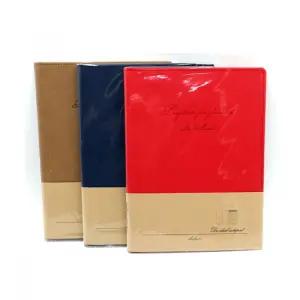 휴대용 컬러노트패드 B5메모패드 유선 노트 다이어리 수첩 PU커버