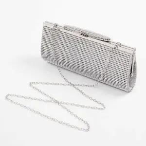 클러치백실버 결혼식 파티가방 l