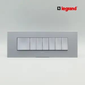 르그랑 아테오 유럽형 소프트알루 7구 스위치 8M